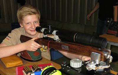 Simon Feldmann Gewinner Preussen Cup Berlin Benchrest BR50