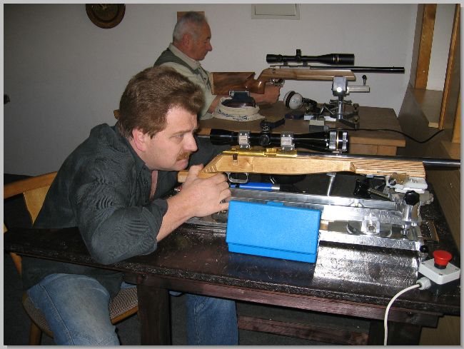 Sigi Feldmeier Benchrest BR50 Schießen