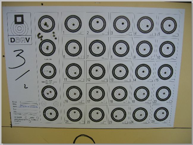 Benchrest BR50 Target